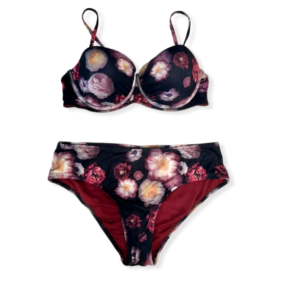 2pc LaVie en Rose Aqua Swim suite - Picture 2 of 15